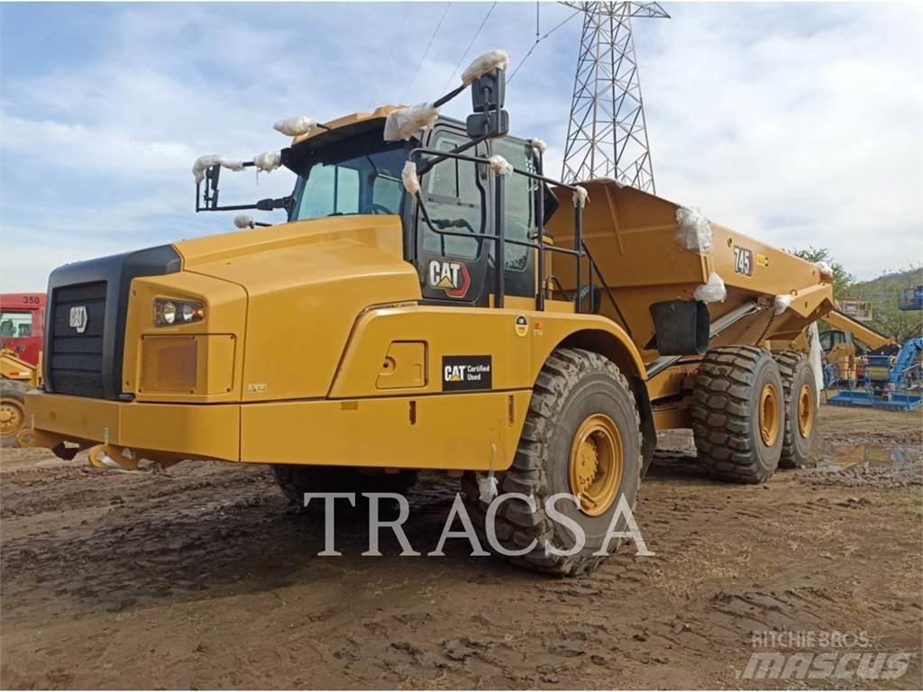 CAT 745 Kloubové dempry