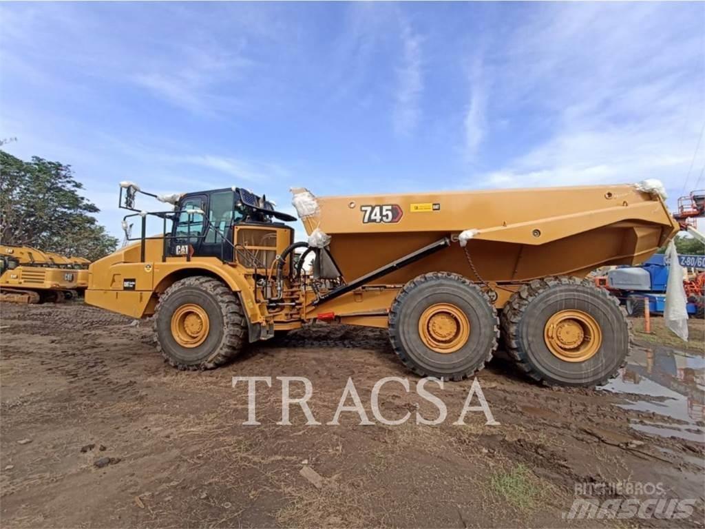 CAT 745 Kloubové dempry