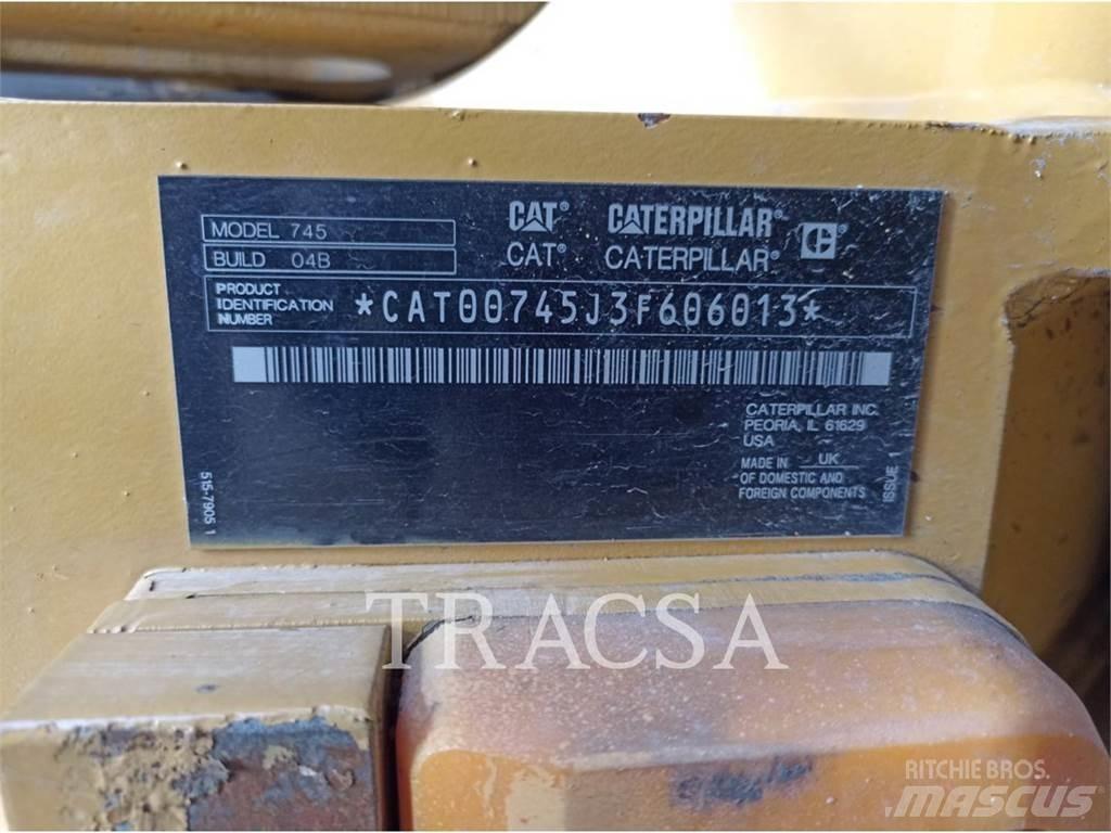CAT 745 Kloubové dempry