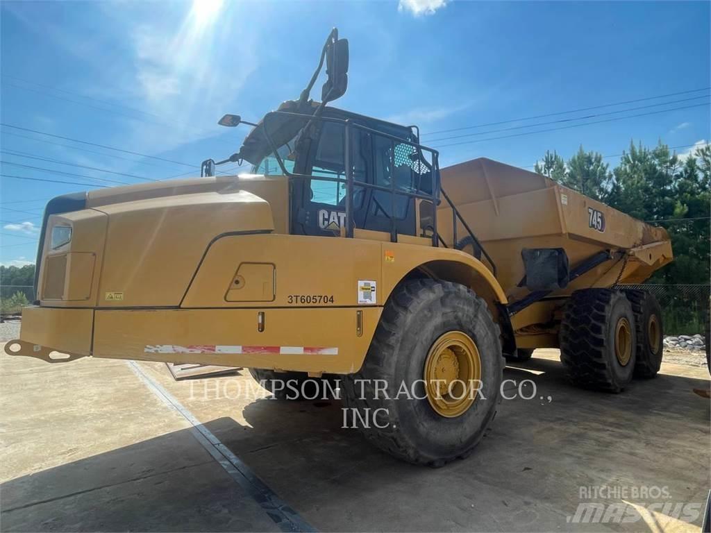 CAT 745 Kloubové dempry