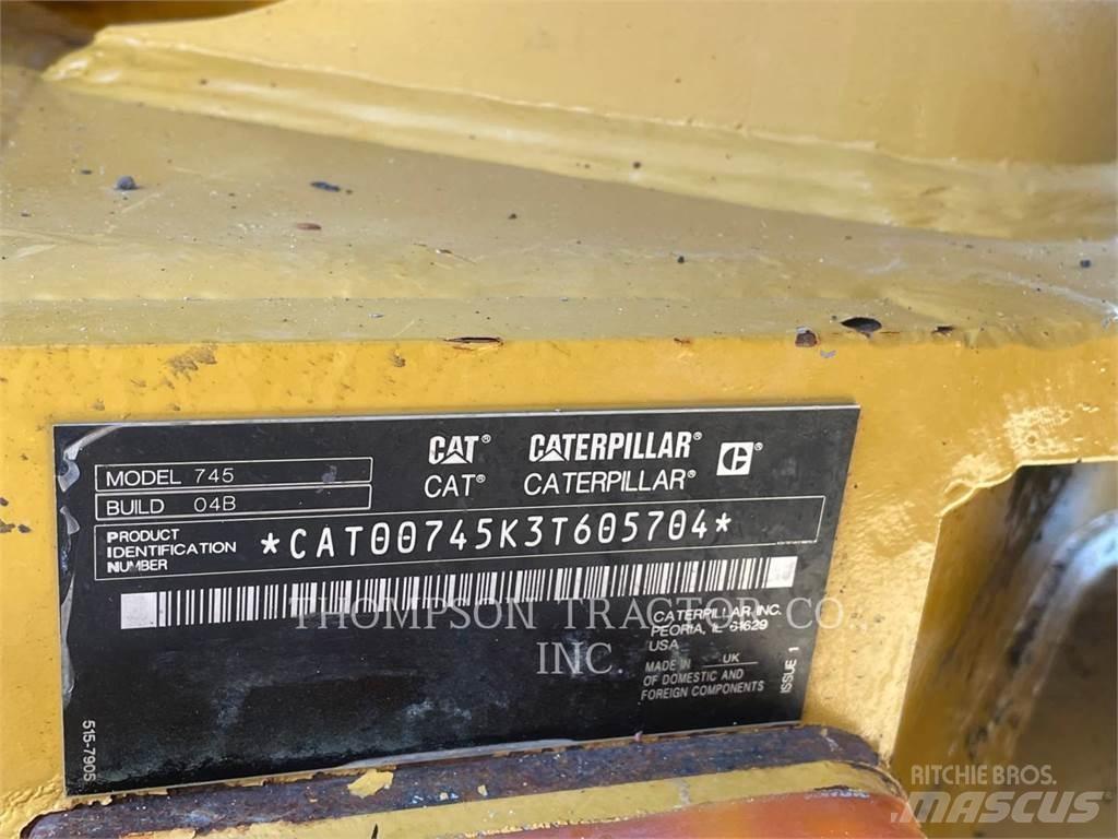 CAT 745 Kloubové dempry