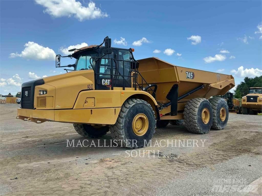 CAT 745 Kloubové dempry