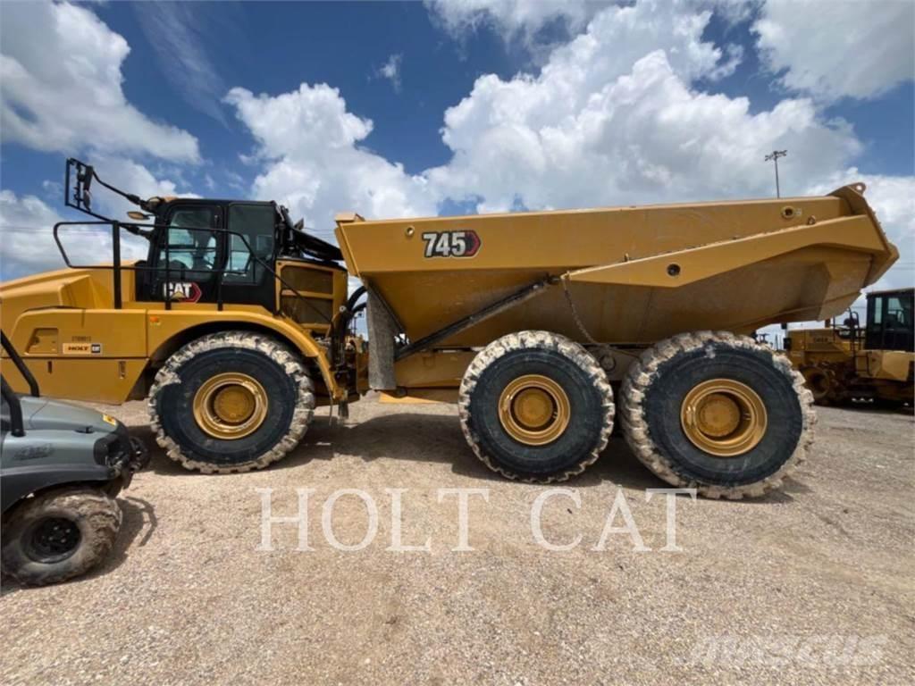 CAT 745 Kloubové dempry