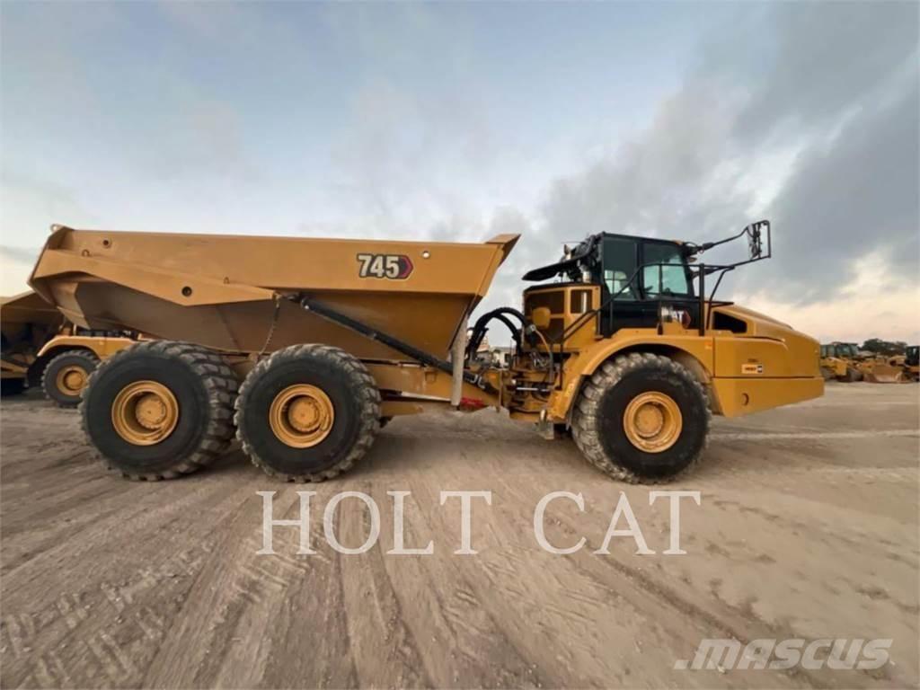 CAT 745 Kloubové dempry