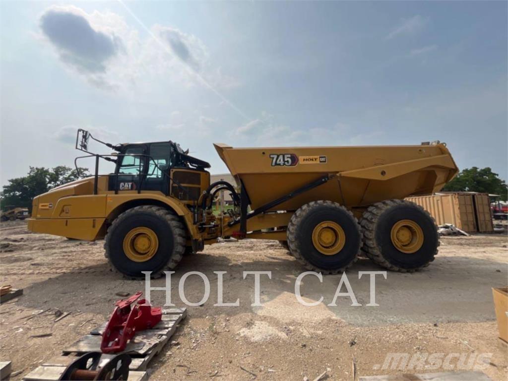 CAT 745 Kloubové dempry