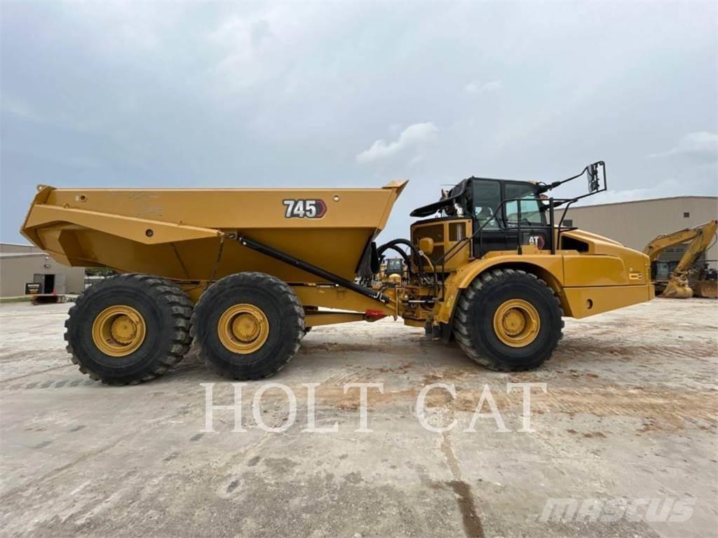 CAT 745 Kloubové dempry