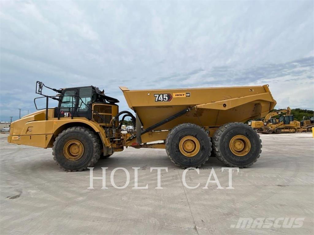 CAT 745 Kloubové dempry