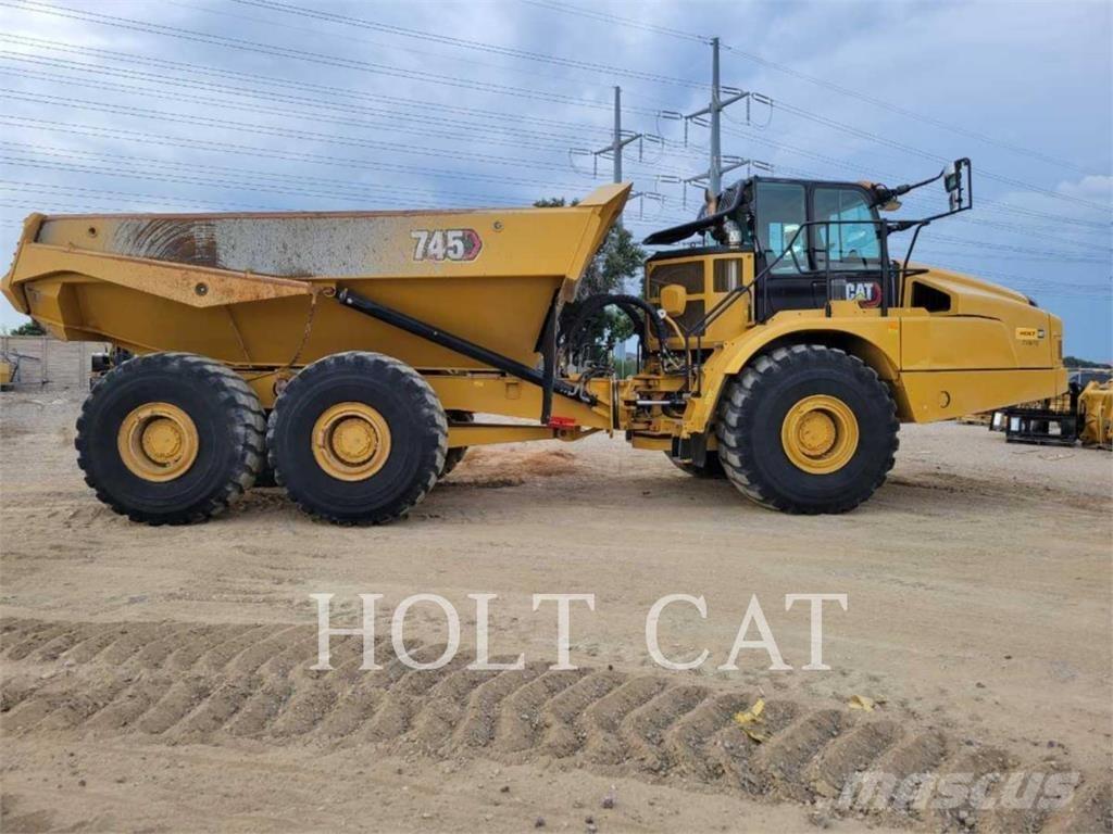 CAT 745 Kloubové dempry