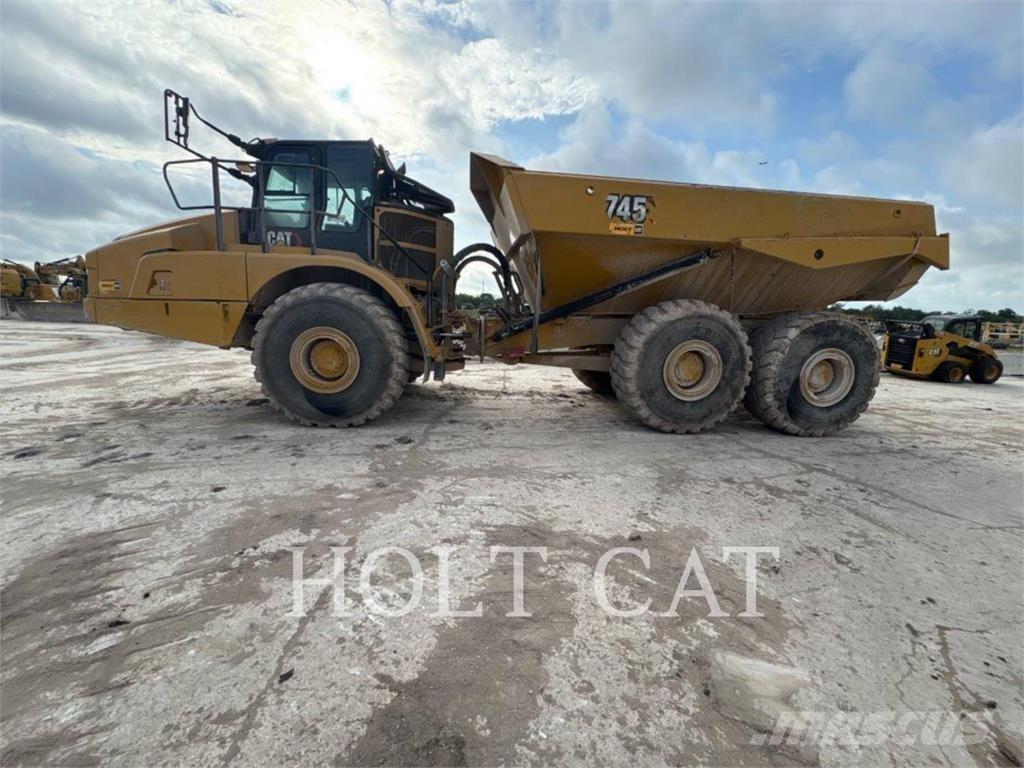 CAT 745 Kloubové dempry