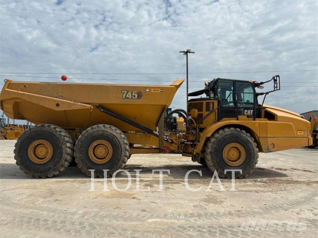 CAT 745 Kloubové dempry