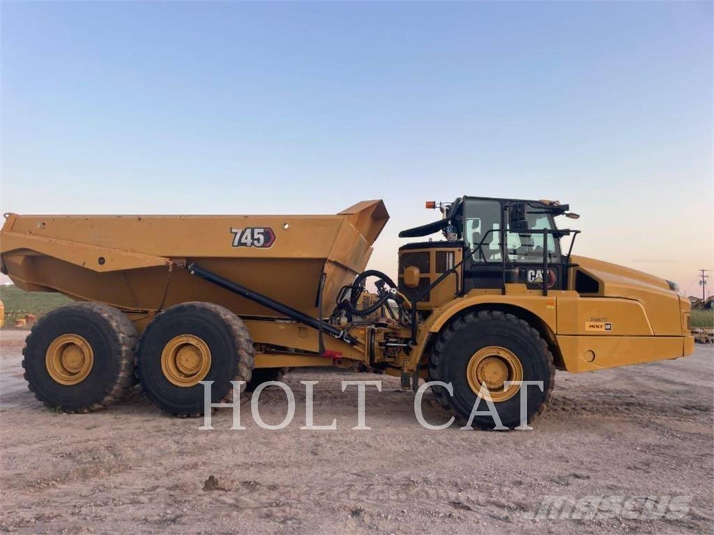 CAT 745 Kloubové dempry