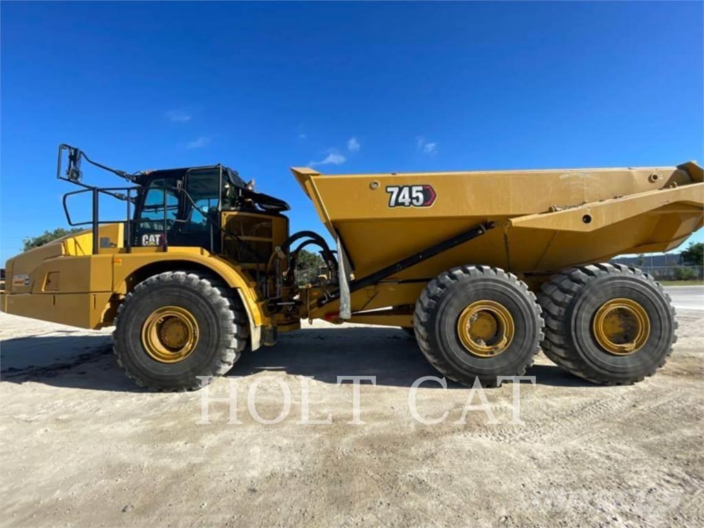 CAT 745 Kloubové dempry