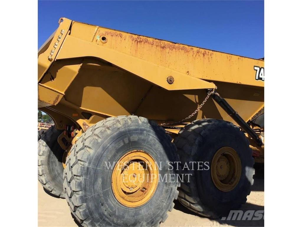 CAT 745 Kloubové dempry