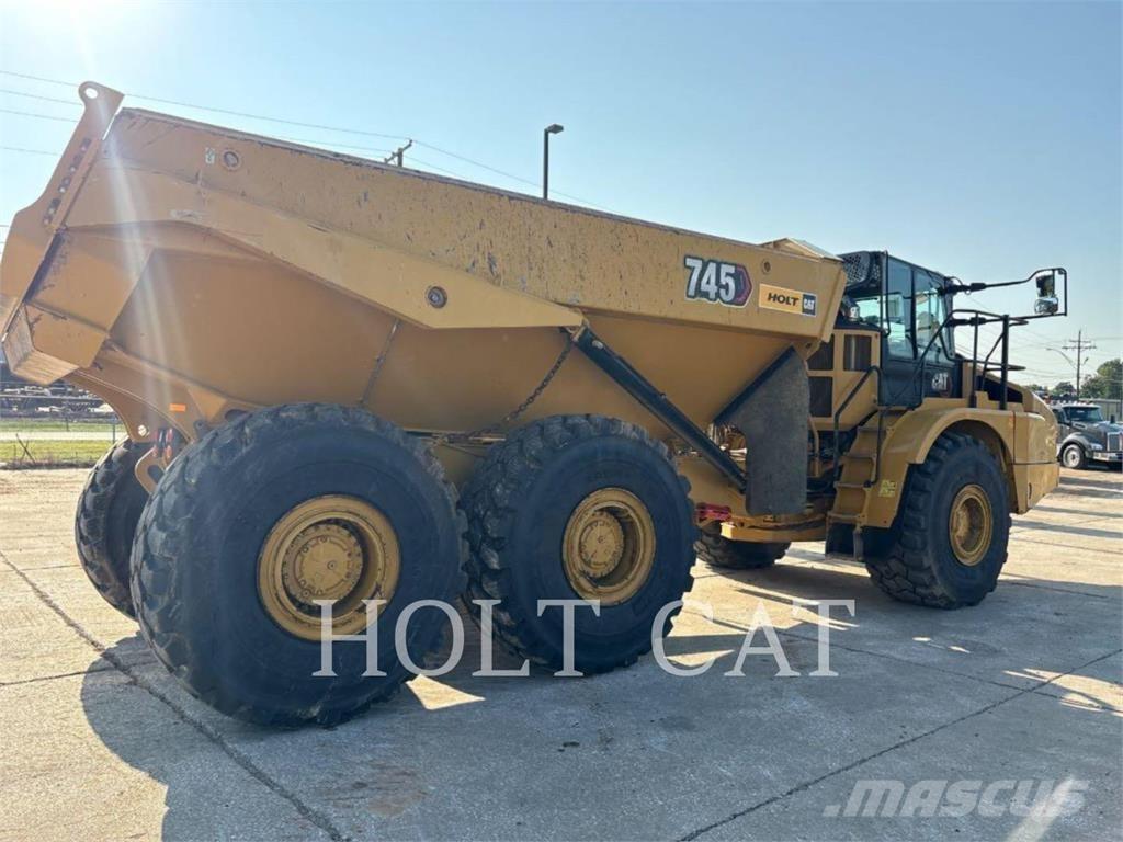 CAT 745 Kloubové dempry