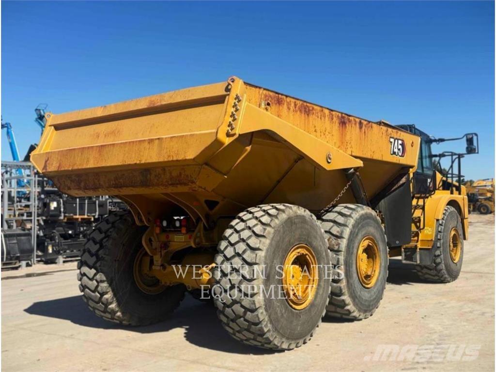 CAT 745 Kloubové dempry