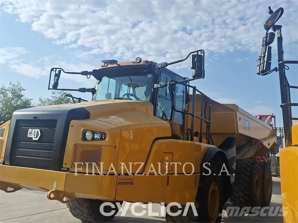 CAT 745 Kloubové dempry