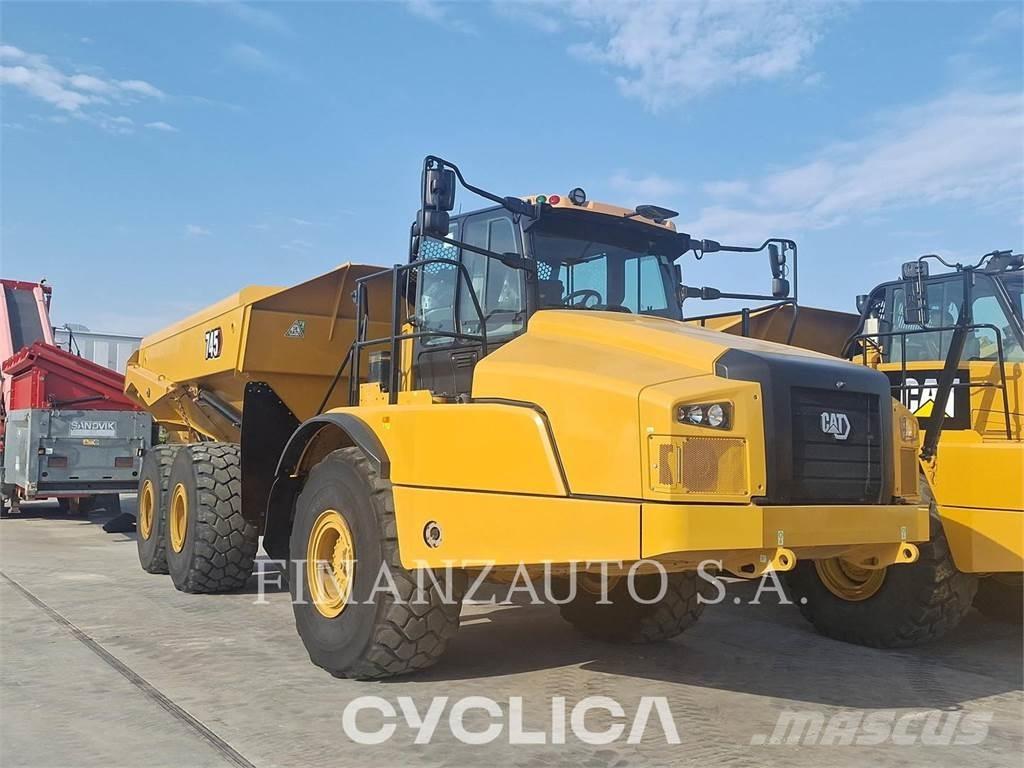 CAT 745 Kloubové dempry