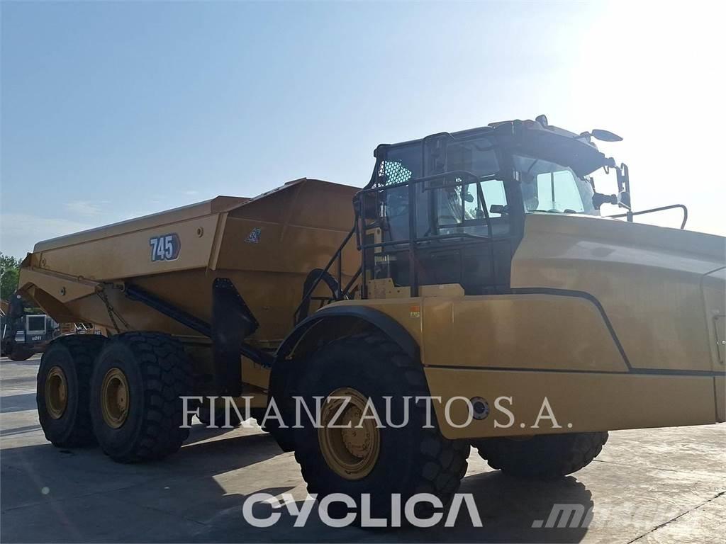 CAT 745 Kloubové dempry