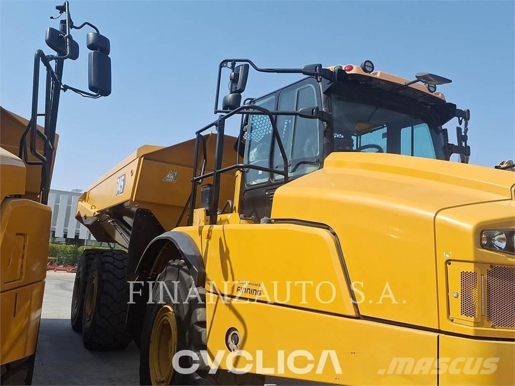 CAT 745 Kloubové dempry