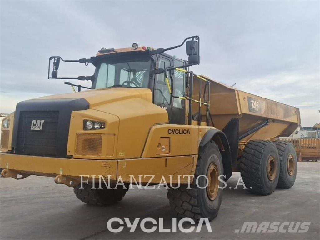 CAT 745 Kloubové dempry