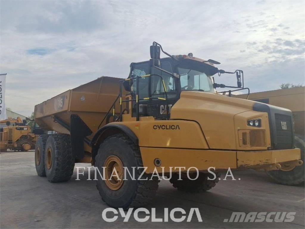 CAT 745 Kloubové dempry