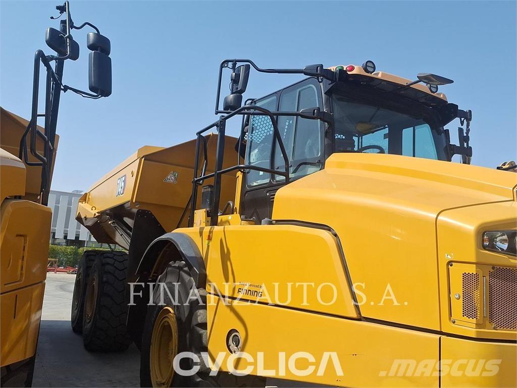 CAT 745 Kloubové dempry