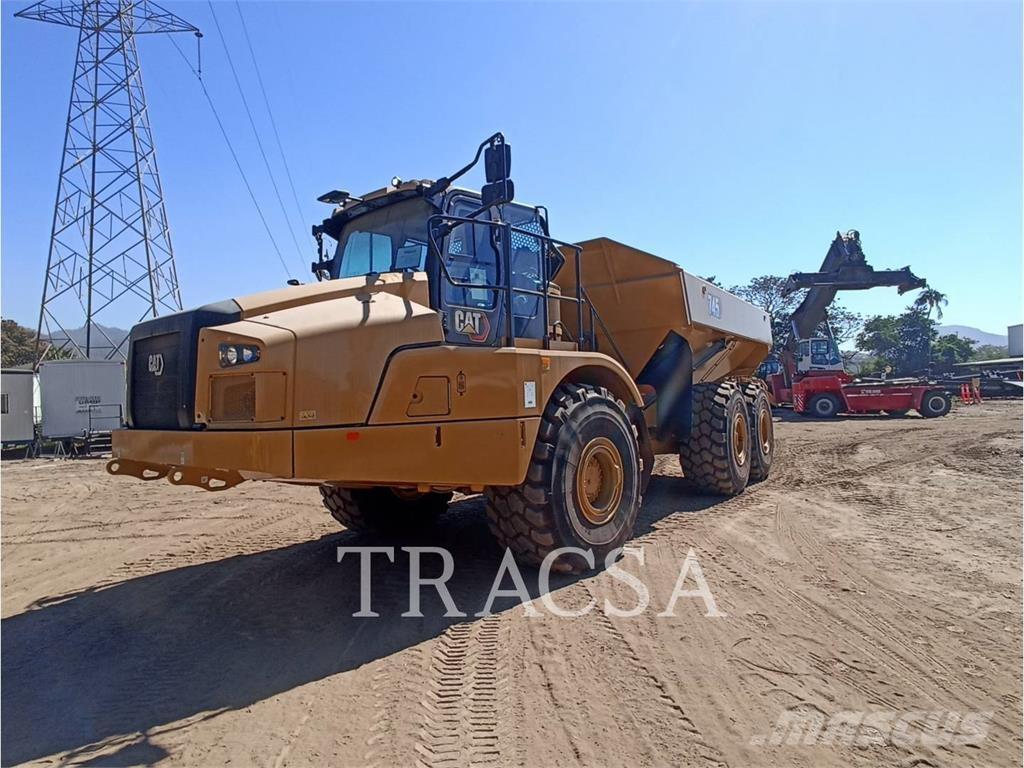 CAT 745 Kloubové dempry