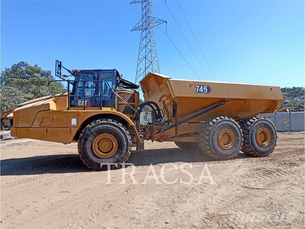 CAT 745 Kloubové dempry