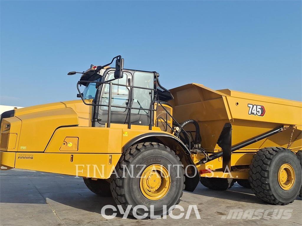 CAT 745 Kloubové dempry