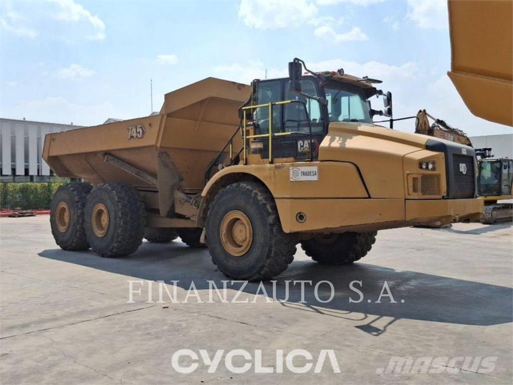 CAT 745 Kloubové dempry