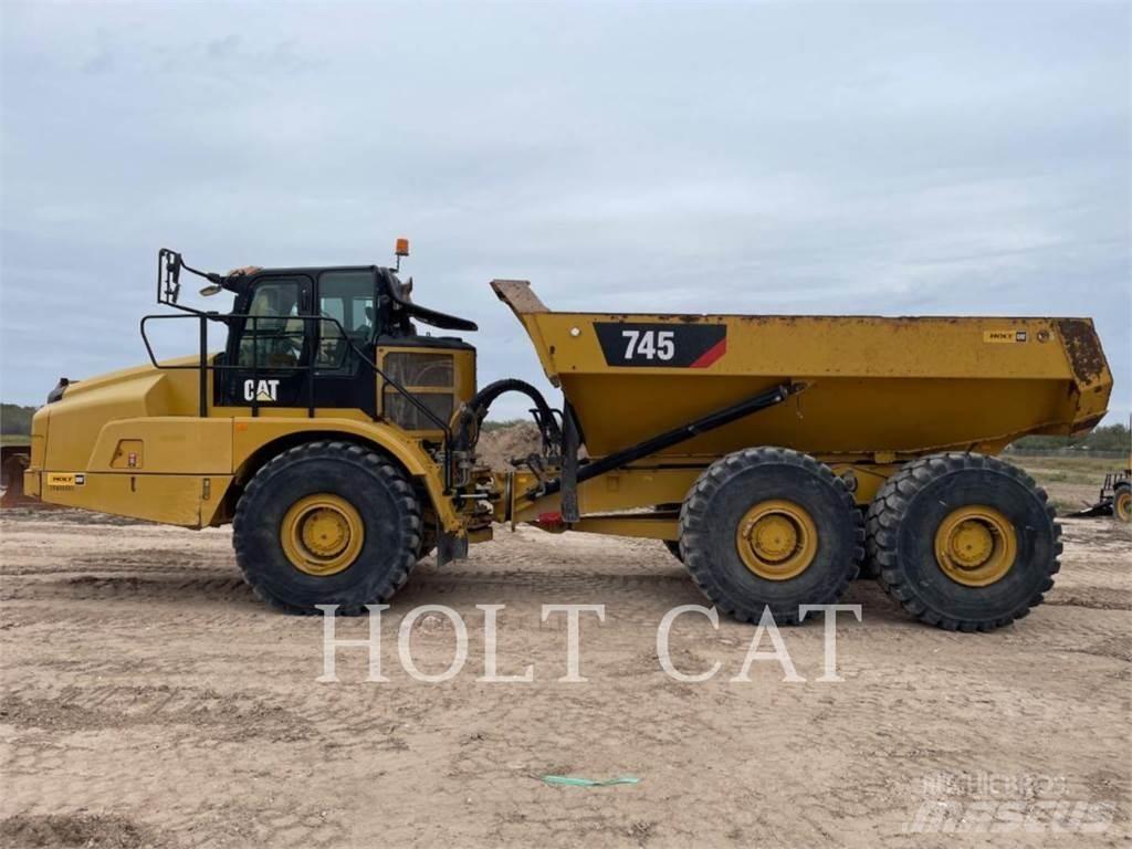 CAT 745 Kloubové dempry