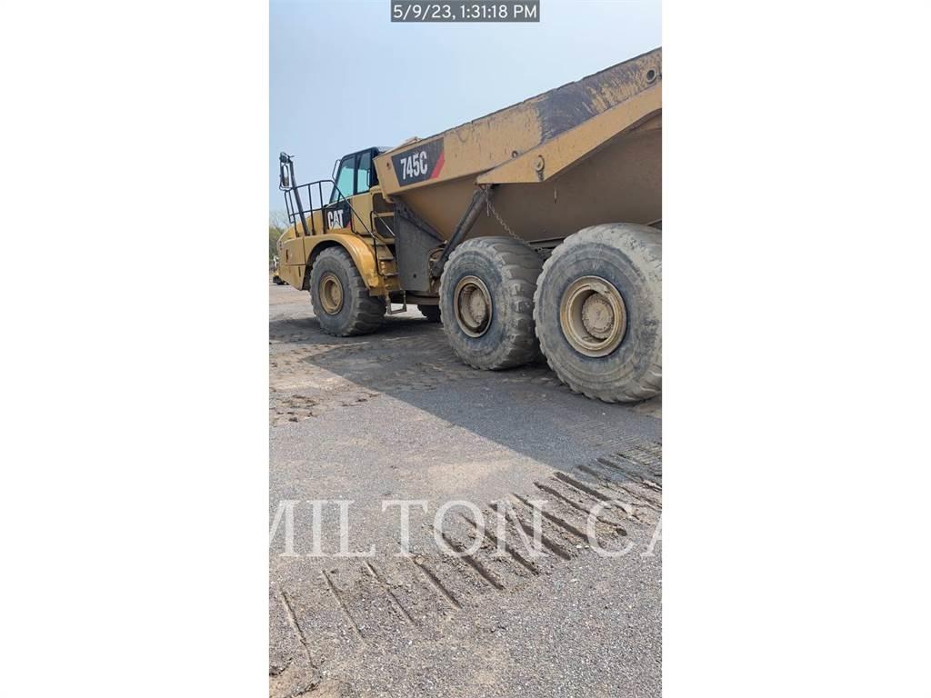 CAT 745C Kloubové dempry