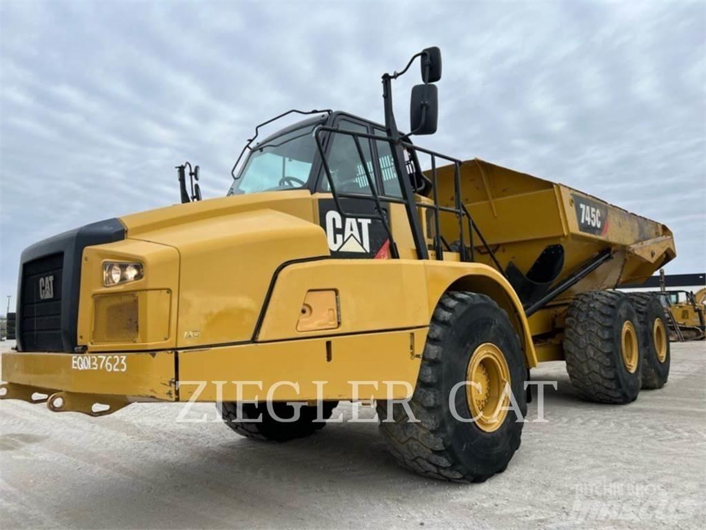 CAT 745C Kloubové dempry
