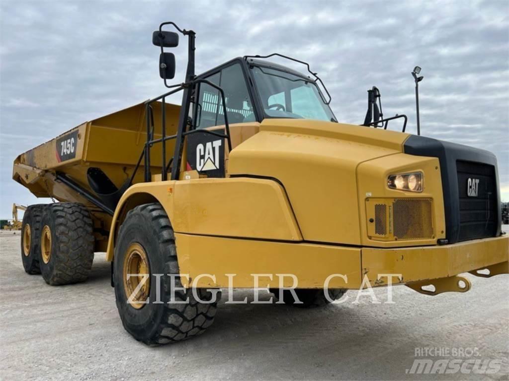 CAT 745C Kloubové dempry