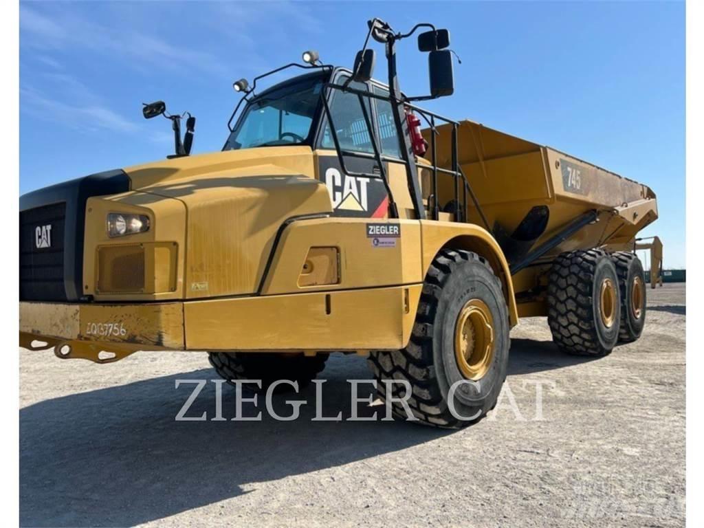 CAT 745C Kloubové dempry
