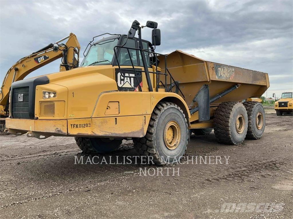 CAT 745C Kloubové dempry