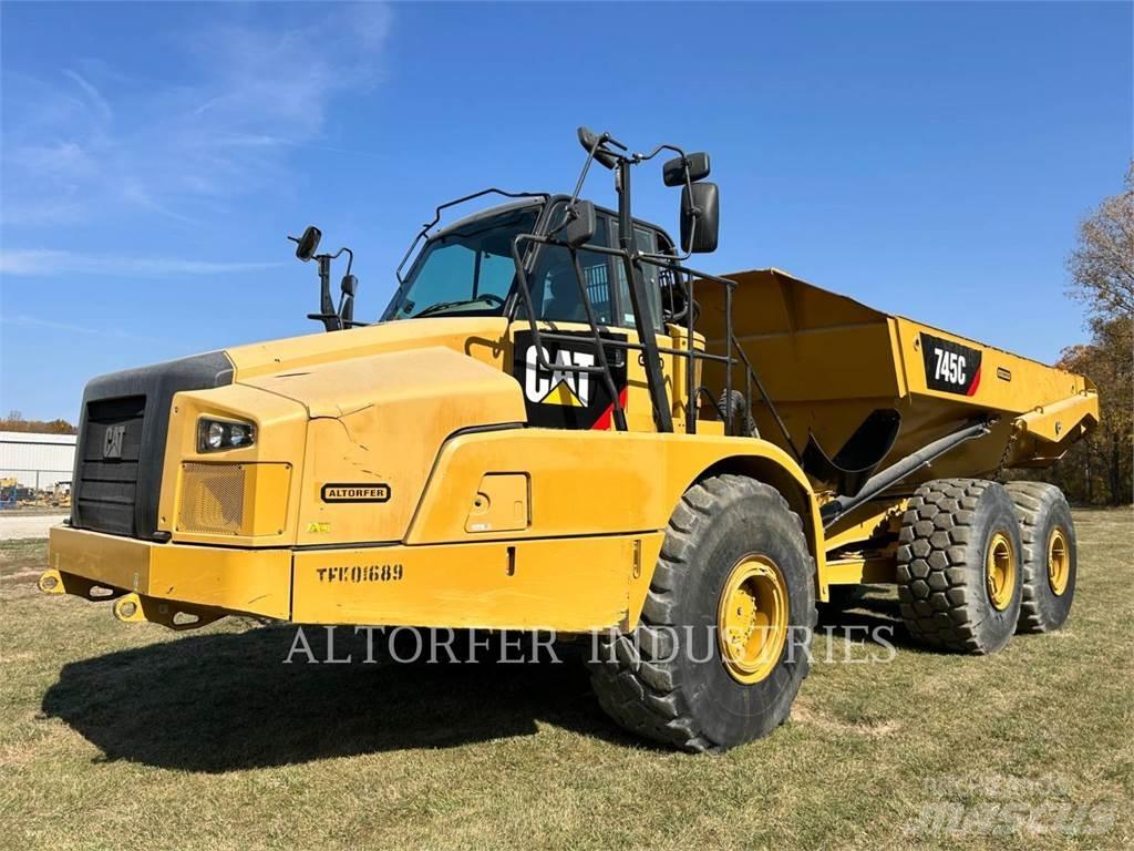 CAT 745C Kloubové dempry