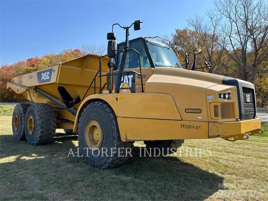 CAT 745C Kloubové dempry