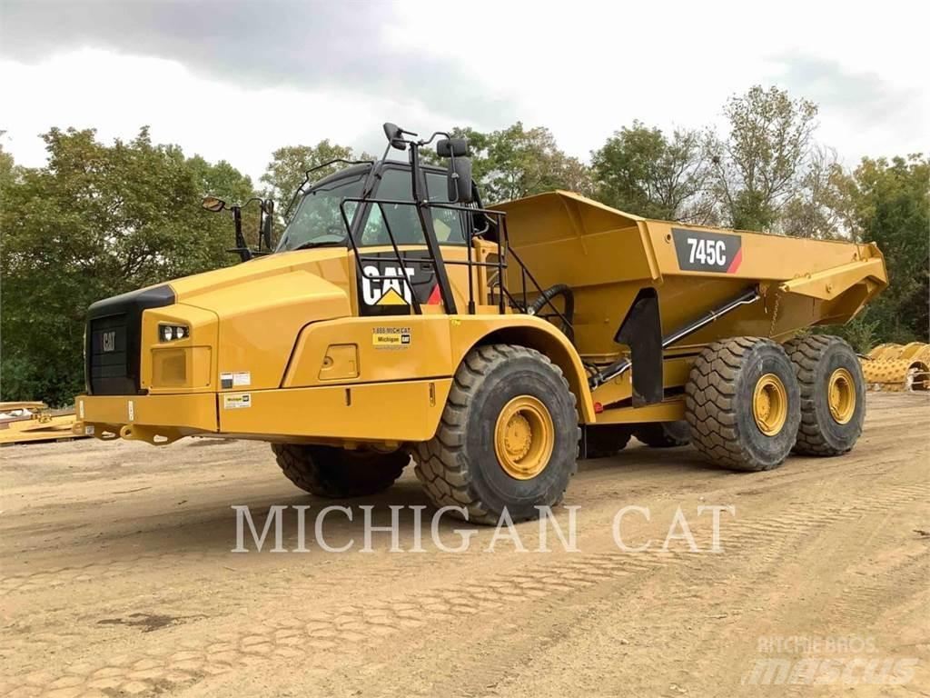 CAT 745C T Kloubové dempry