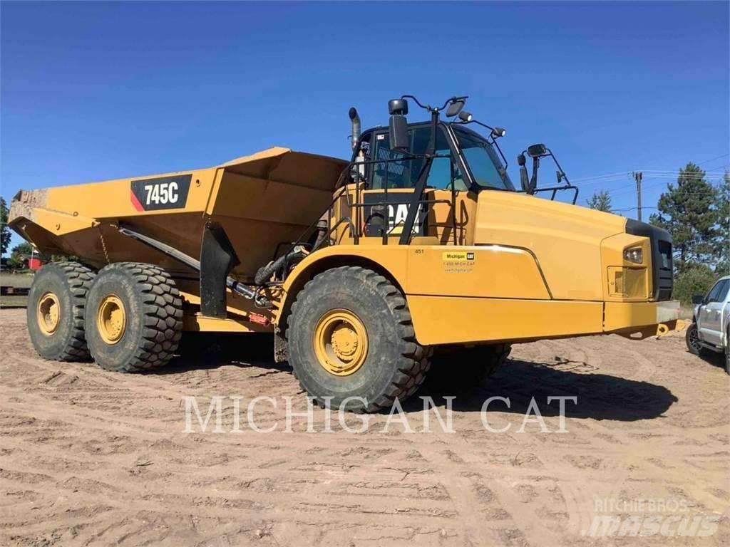 CAT 745C T Kloubové dempry