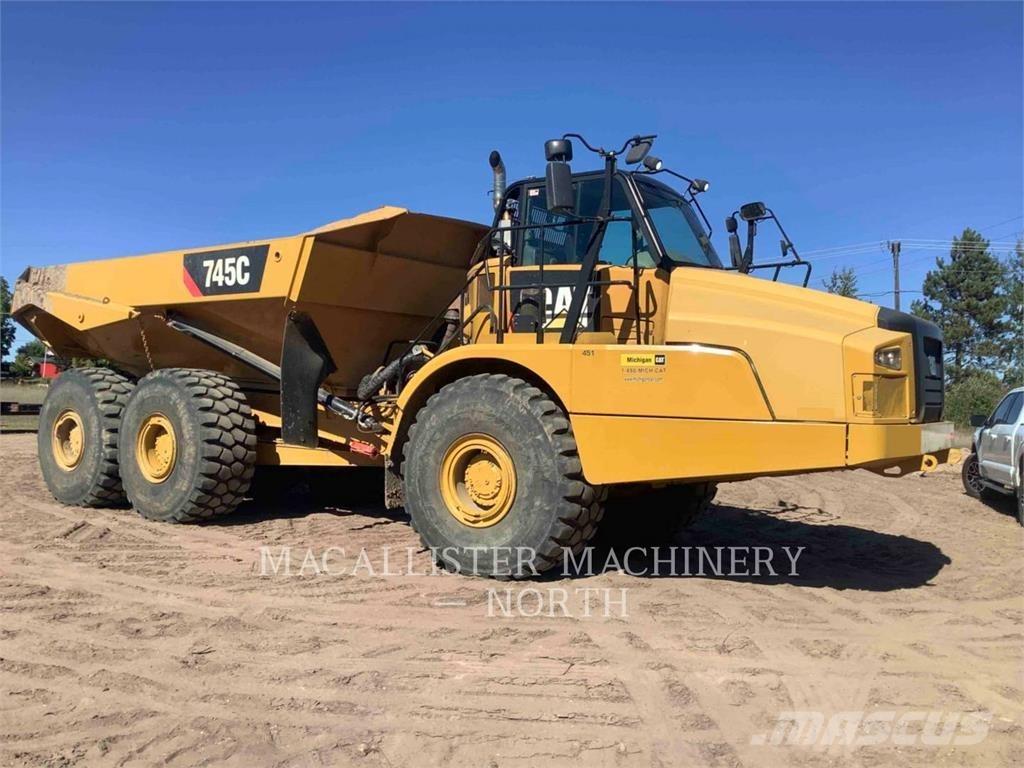 CAT 745C T Kloubové dempry