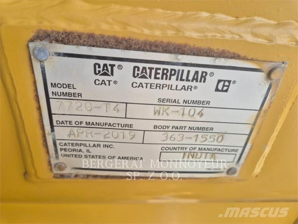 CAT 772G Kloubové dempry