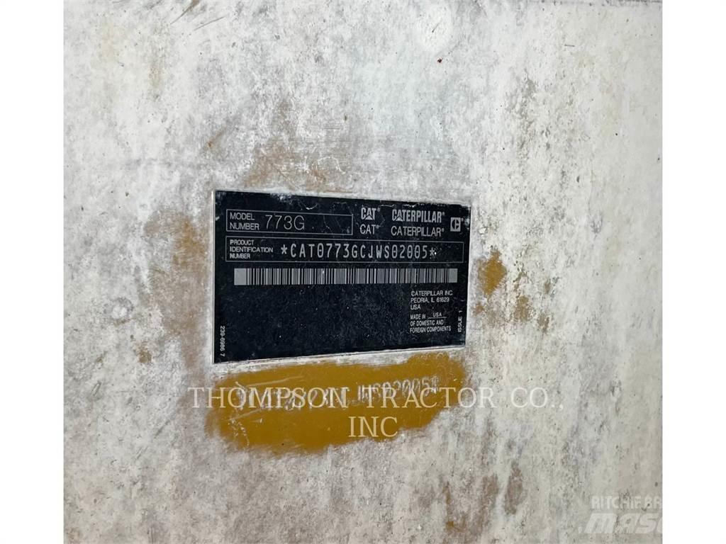 CAT 773G Kloubové dempry