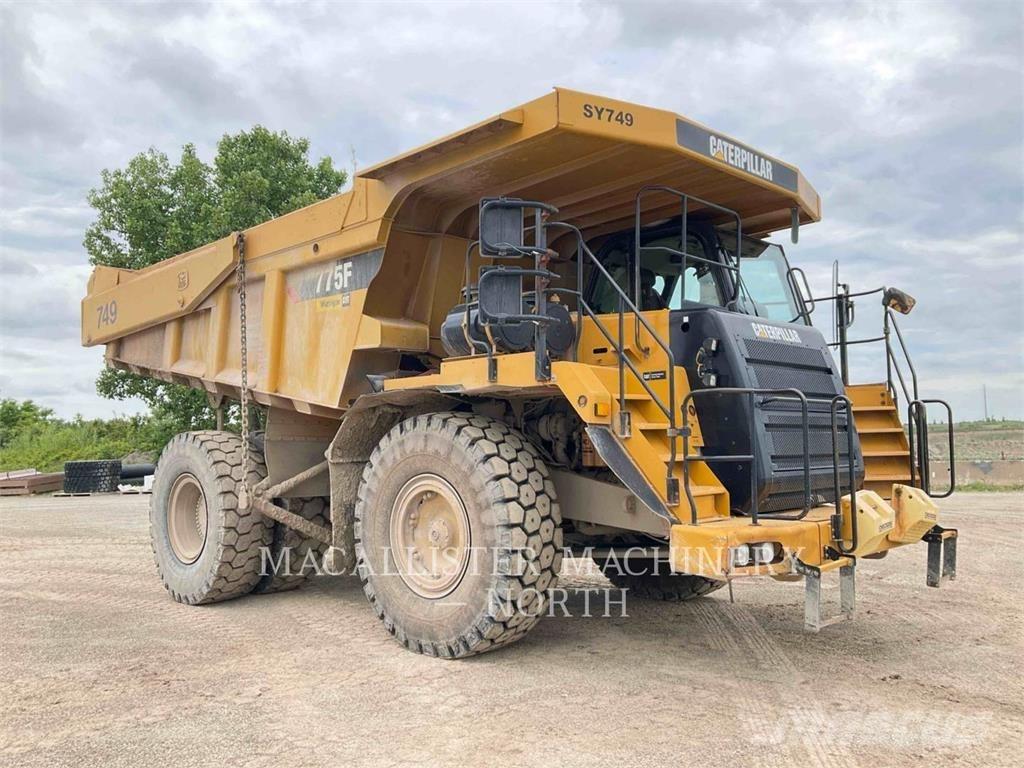 CAT 775F Kloubové dempry