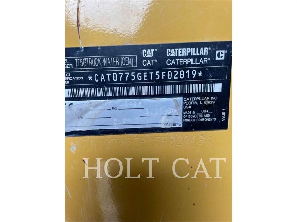 CAT 775G Kloubové dempry