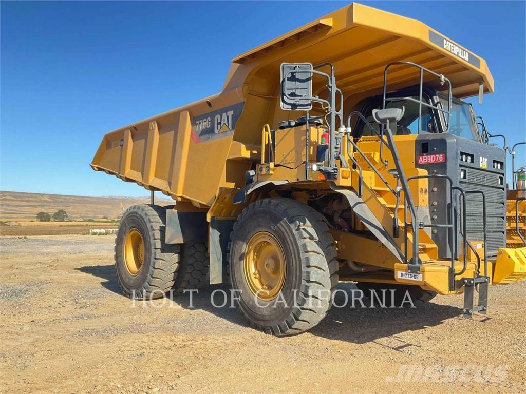 CAT 775G Kloubové dempry