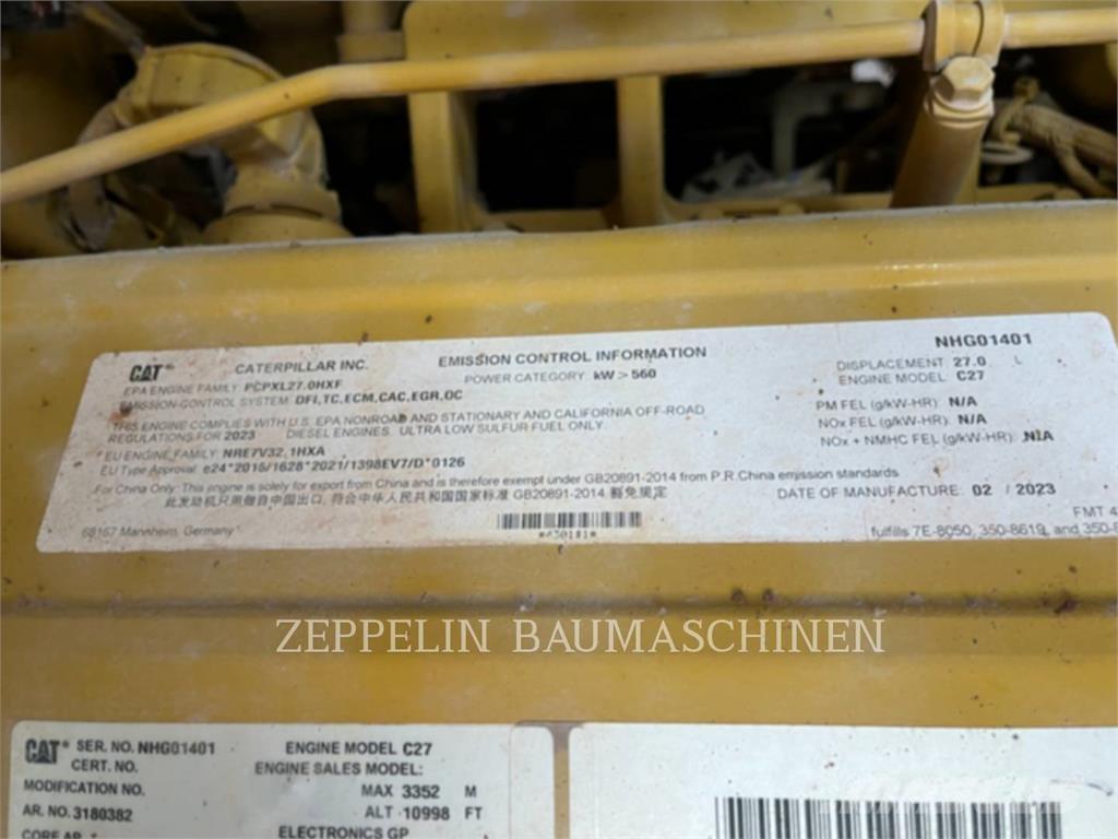 CAT 775G Kloubové dempry