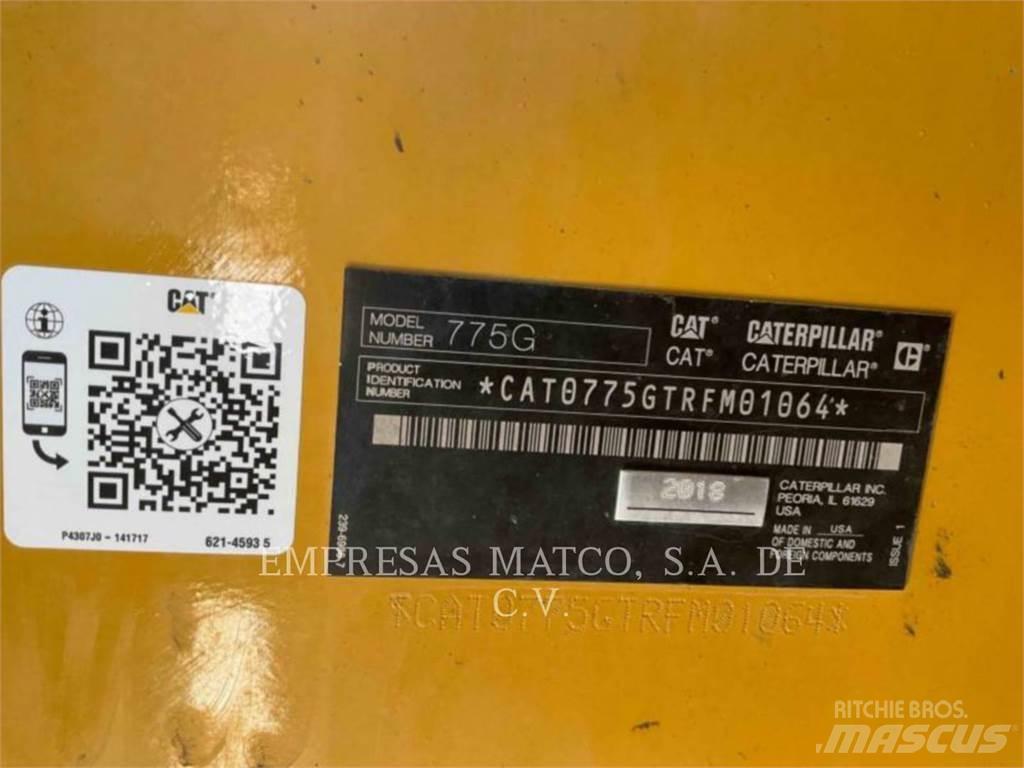 CAT 775GLRC Kloubové dempry