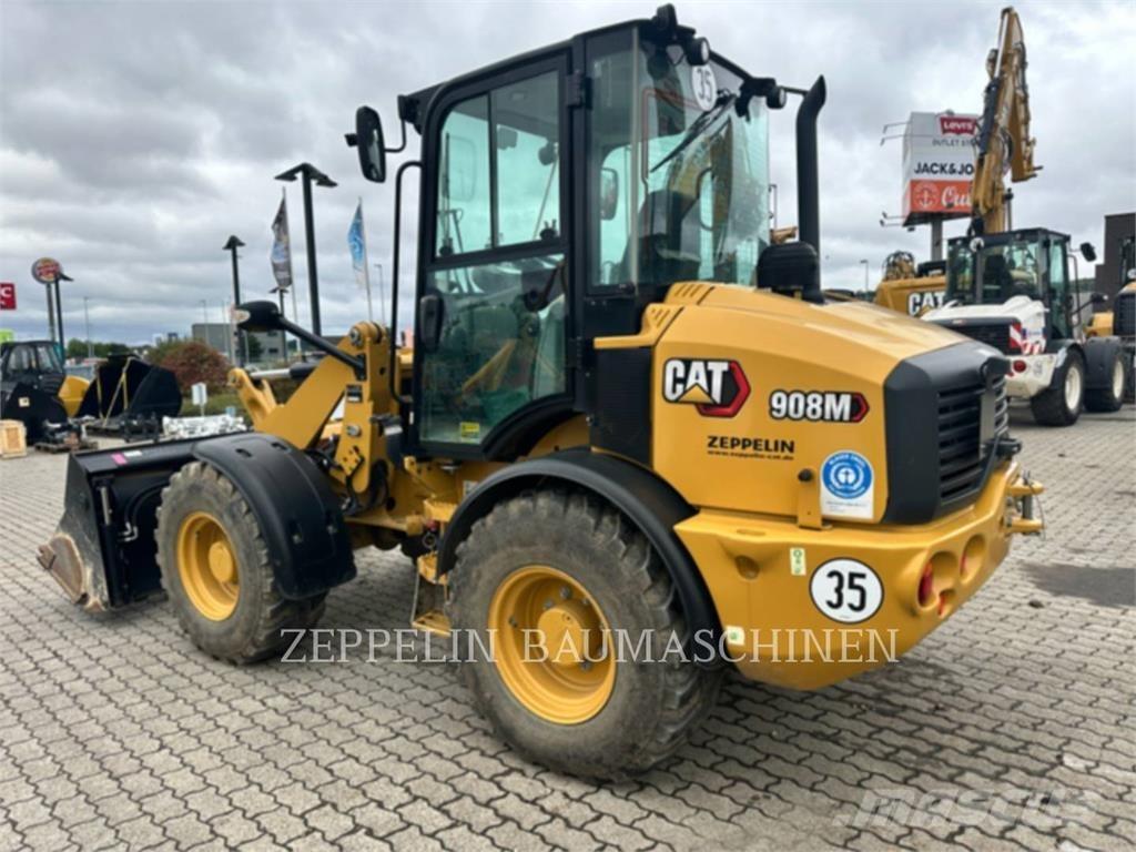 CAT 908M Kolové nakladače