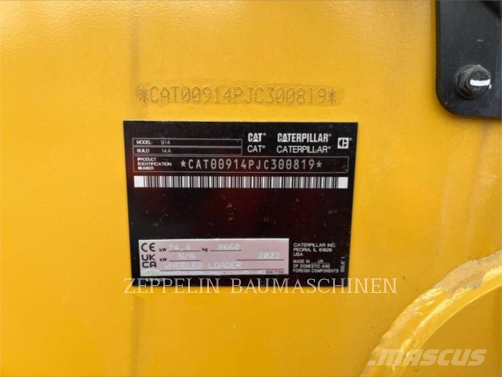 CAT 914-14A Kolové nakladače